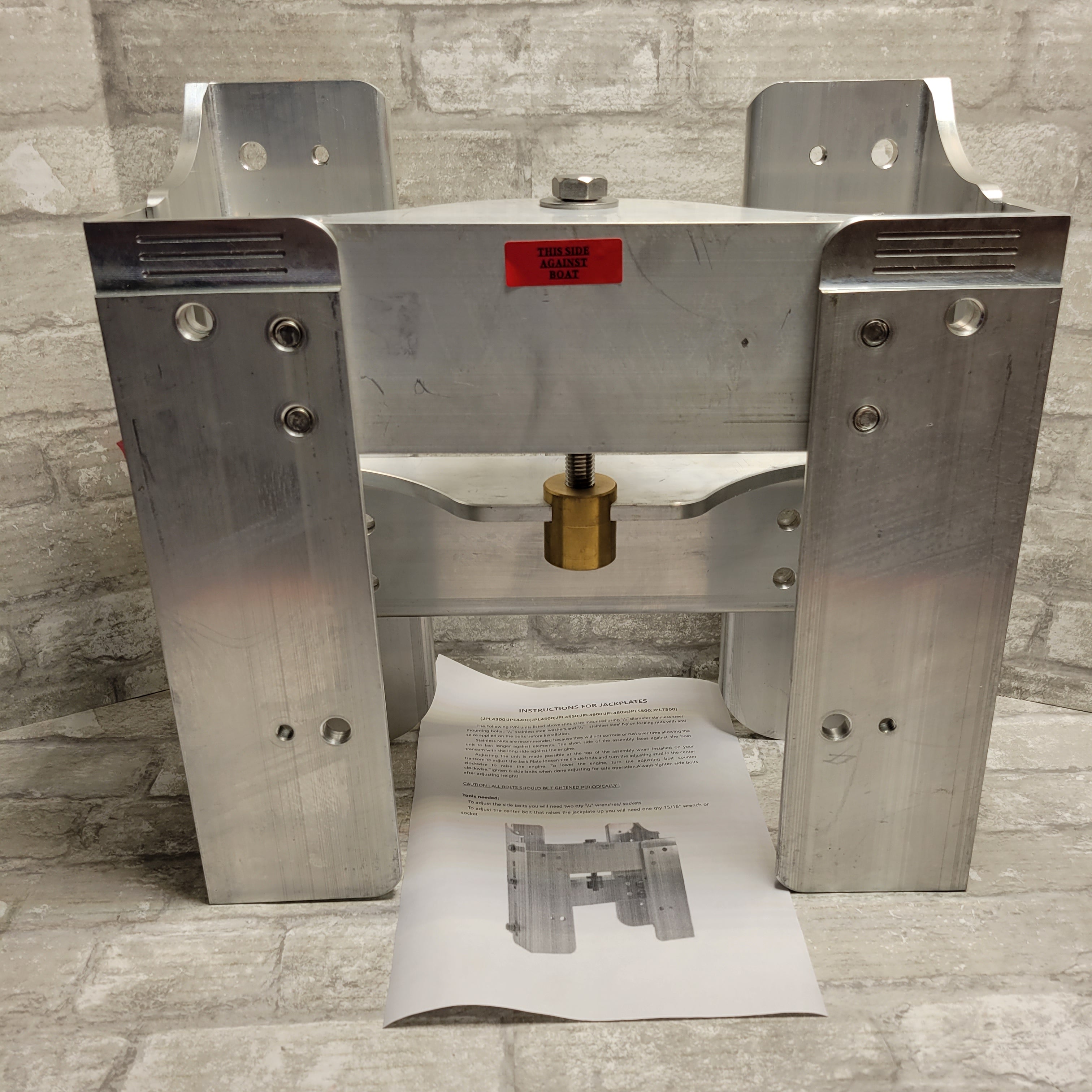 6 " Setback Adjustable Jack Plate for Boat Outboard Motor Jack Plate JPL4500 (8096463814894)